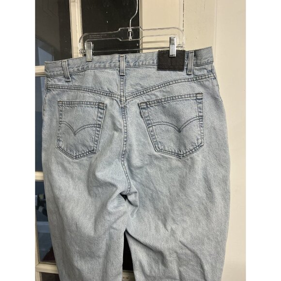 Vintage 90s Levi’s Silvertab Jeans Mens 38x34 Loose Fit Skater Baggy Denim USA - Picture 8 of 11